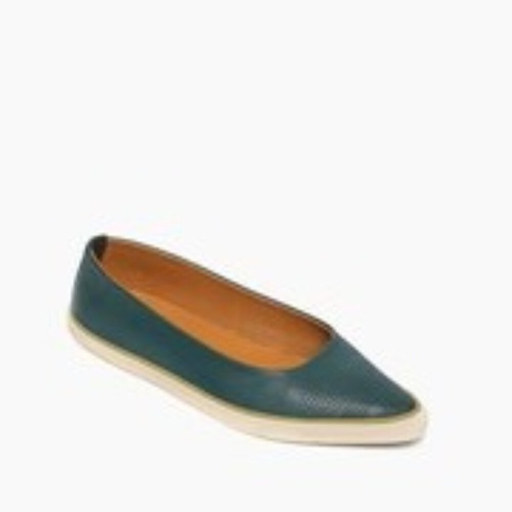 Coclico Usha Perforated Sneaker in Dark Green